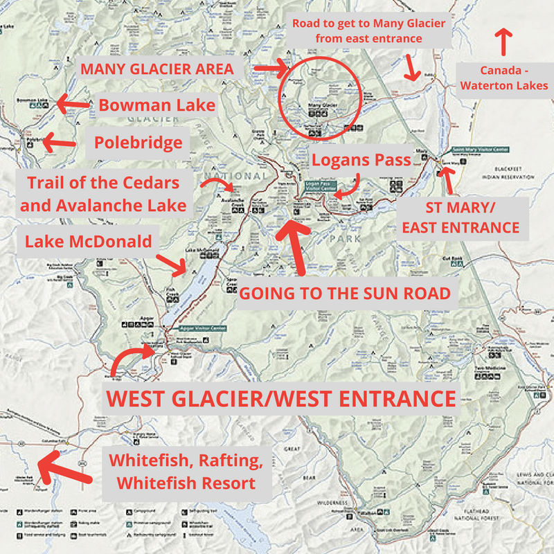 19 Magical Things To Do In Glacier National Park [Map Included]